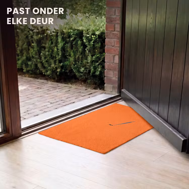 Deurmat - Persoon - Schaduw - Oranje — 7