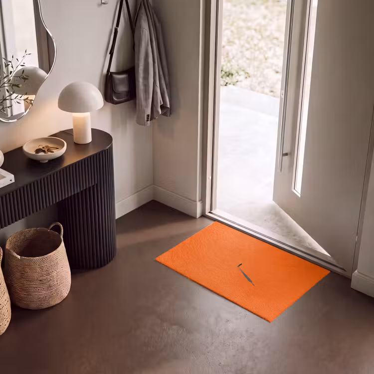 Deurmat - Persoon - Schaduw - Oranje — 8
