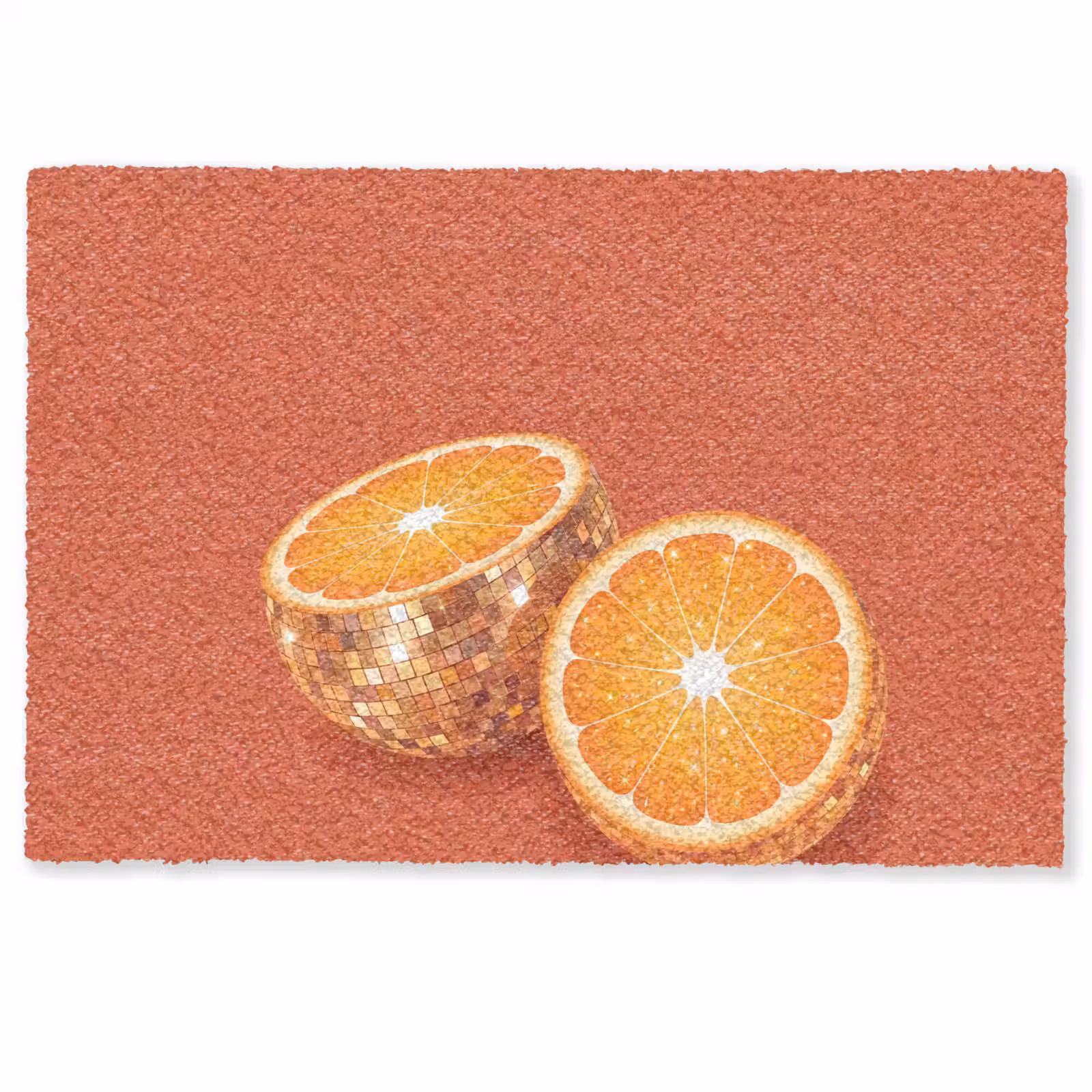 Deurmat - Fruit - Disco - Goud — 1