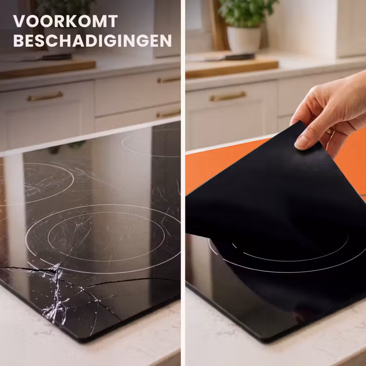 Inductie beschermer - Persoon - Schaduw - Oranje — 3