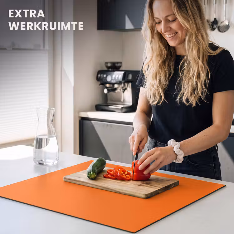 Inductie beschermer - Persoon - Schaduw - Oranje — 4