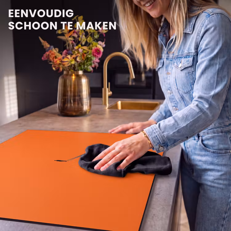 Inductie beschermer - Persoon - Schaduw - Oranje — 6