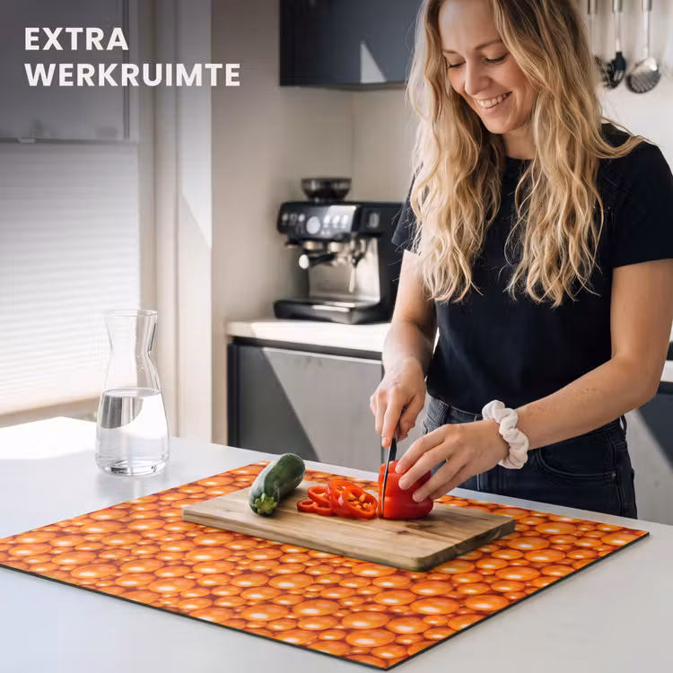 Inductie beschermer - Snoep - Oranje - Patroon — 4