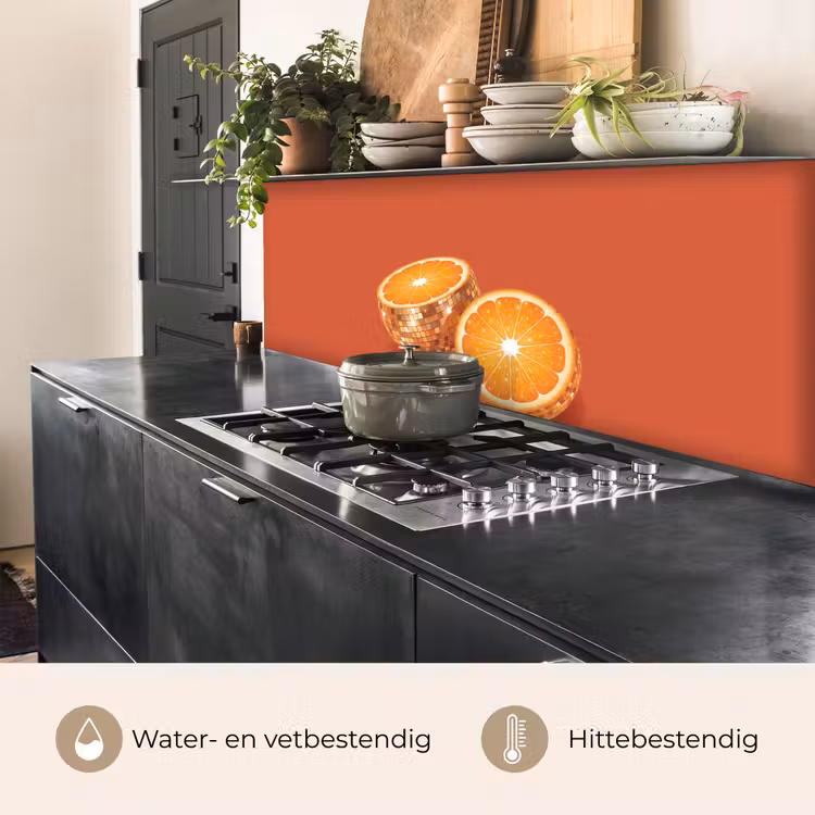 Keuken achterwand - Fruit - Disco - Goud — 3