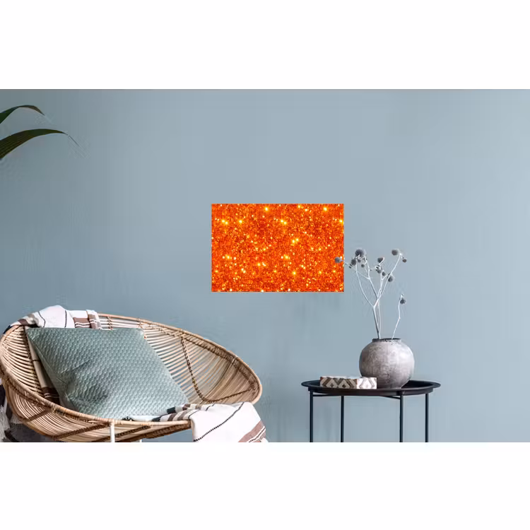 Muursticker - Glitter - Oranje - Abstract — 4