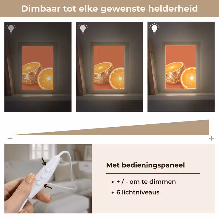 Gepersonaliseerde Lightbox - Fruit - Disco - Goud — 8