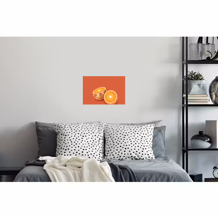 Muursticker - Fruit - Disco - Goud — 5