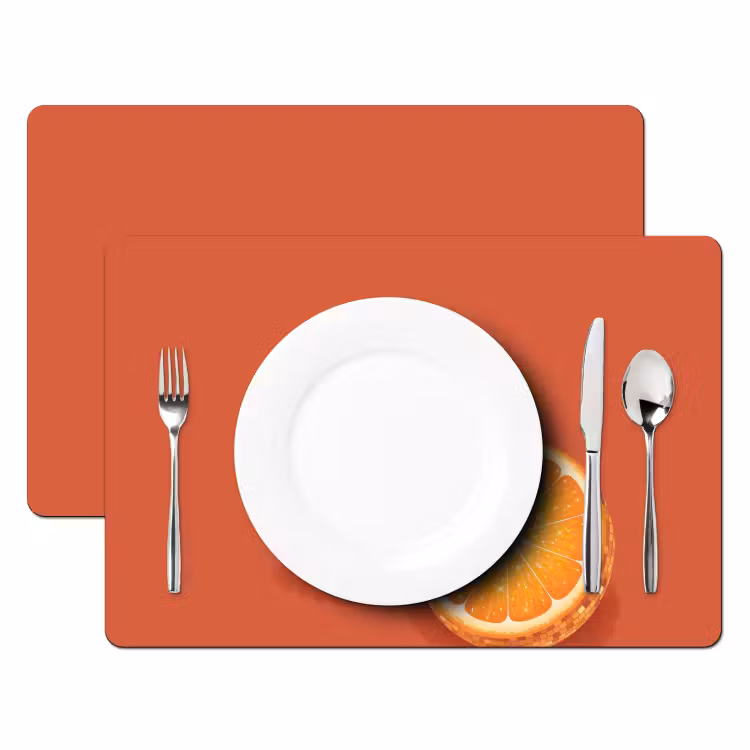 Placemat - 6 stuks - Fruit - Disco - Goud — 2