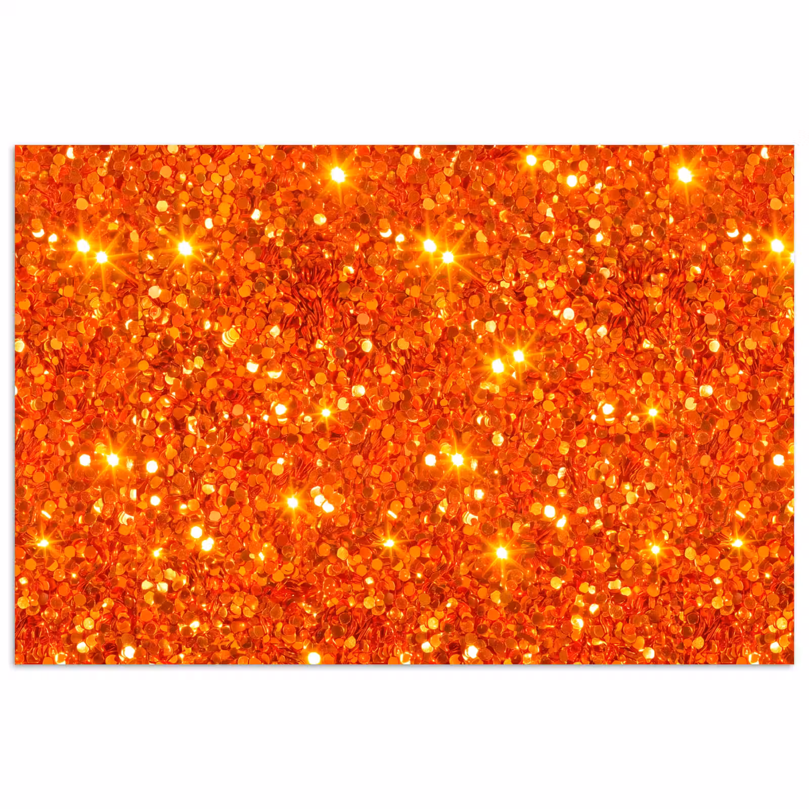 Poster - Glitter - Oranje - Abstract — 1