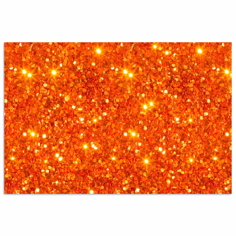 Poster - Glitter - Oranje - Abstract — 1