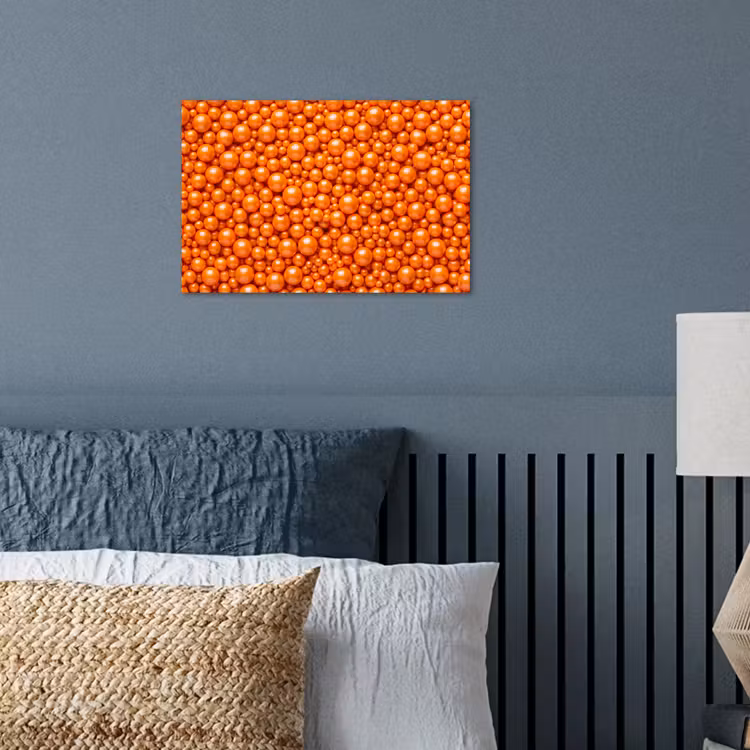 Poster - Snoep - Oranje - Patroon — 3