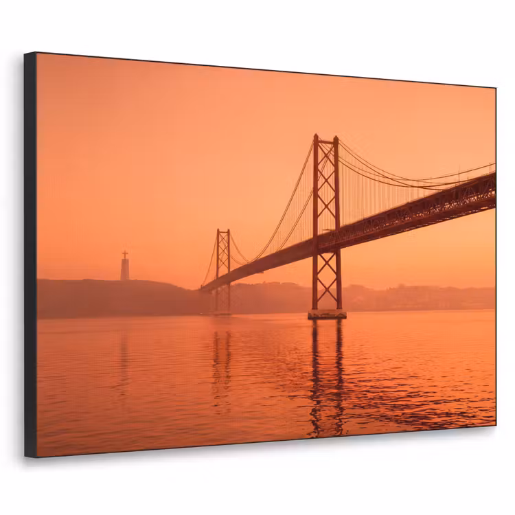Art Frame - Brug - Water - Oranje — 1