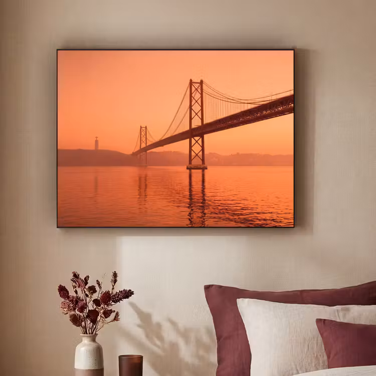 Art Frame - Brug - Water - Oranje — 3