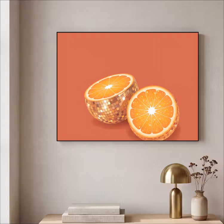 Art Frame - Fruit - Disco - Goud — 5