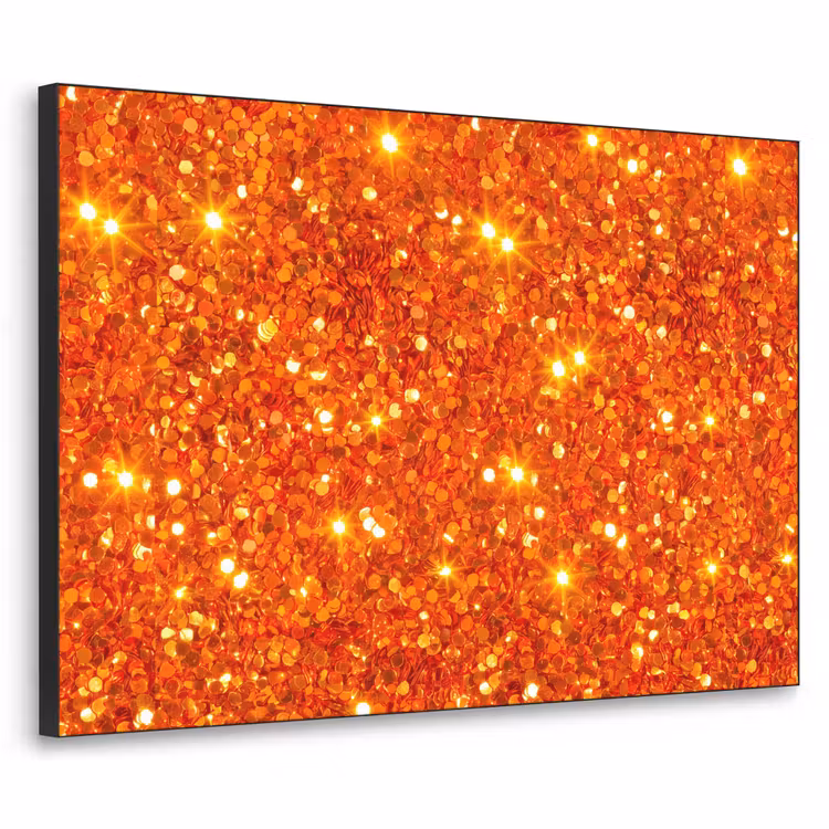Art Frame - Glitter - Oranje - Abstract — 1