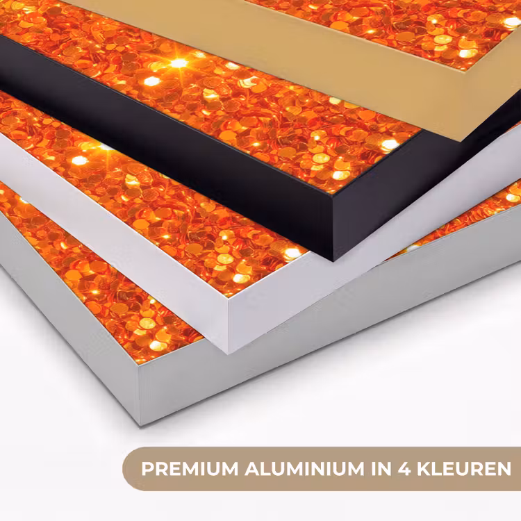 Art Frame - Glitter - Oranje - Abstract — 2