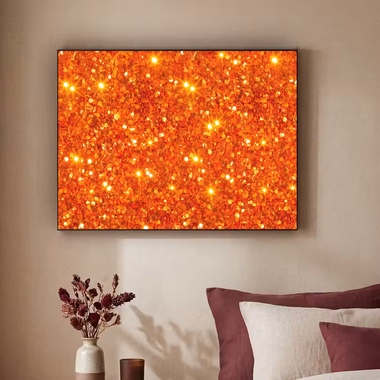 Art Frame - Glitter - Oranje - Abstract — 3