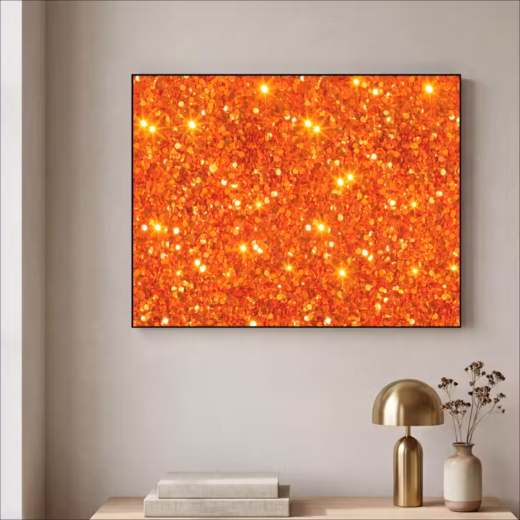 Art Frame - Glitter - Oranje - Abstract — 5