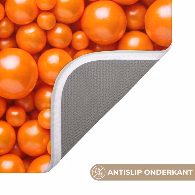 Wc Mat - Snoep - Oranje - Patroon — 4