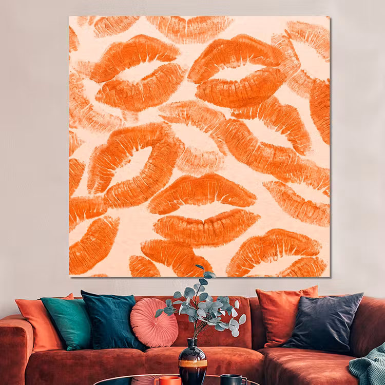 Forex - Oranje kusafdrukken - Liefde — 3