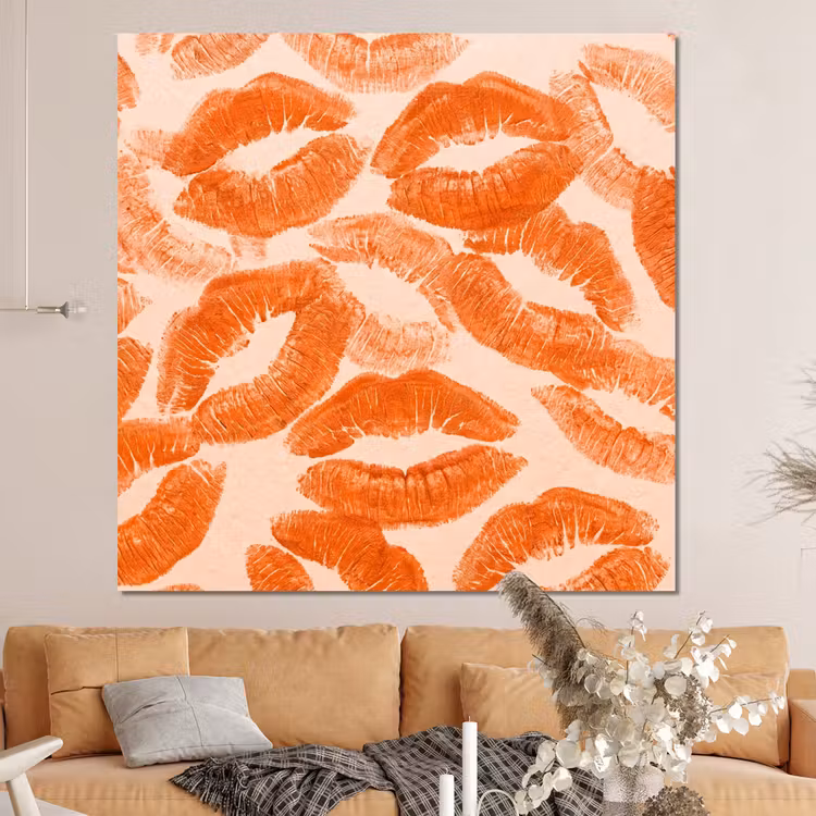 Forex - Oranje kusafdrukken - Liefde — 4