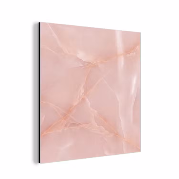 Aluminium schilderij - Textuur - Roze - Patroon — 1