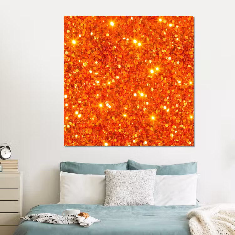 Forex - Glitter - Oranje - Abstract — 2
