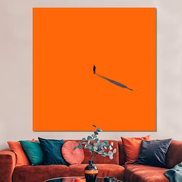 Forex - Persoon - Schaduw - Oranje — 3