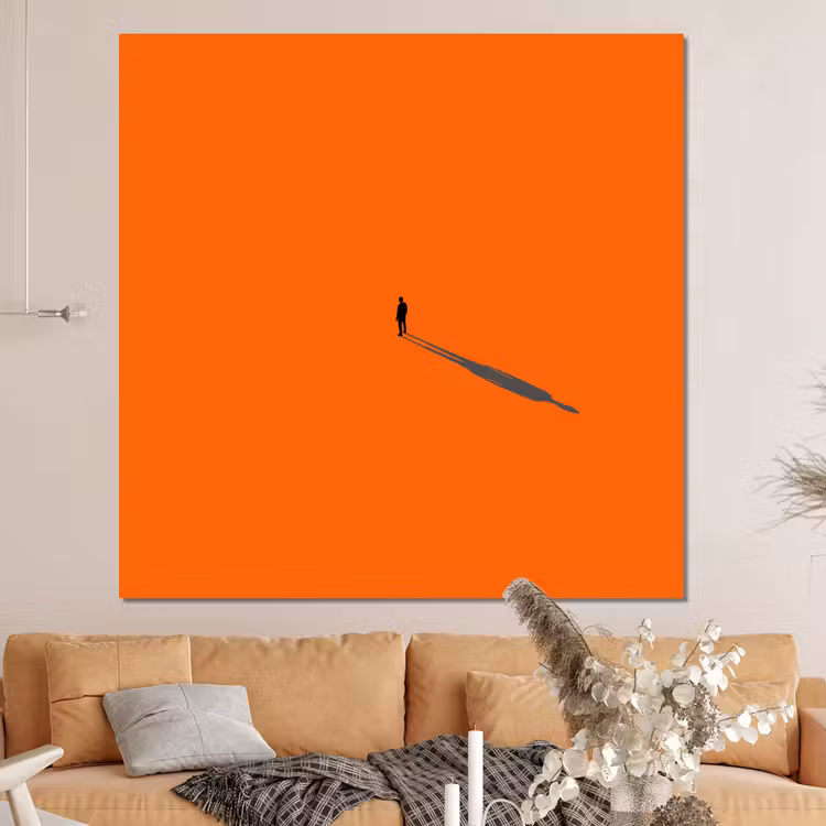 Forex - Persoon - Schaduw - Oranje — 4