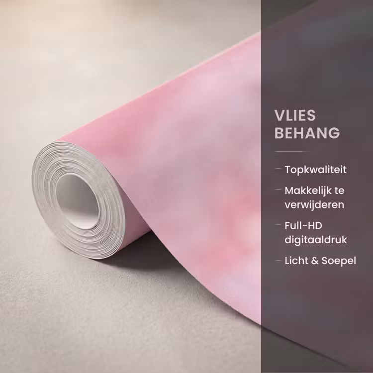 Behang - Roze disco ballen β 3