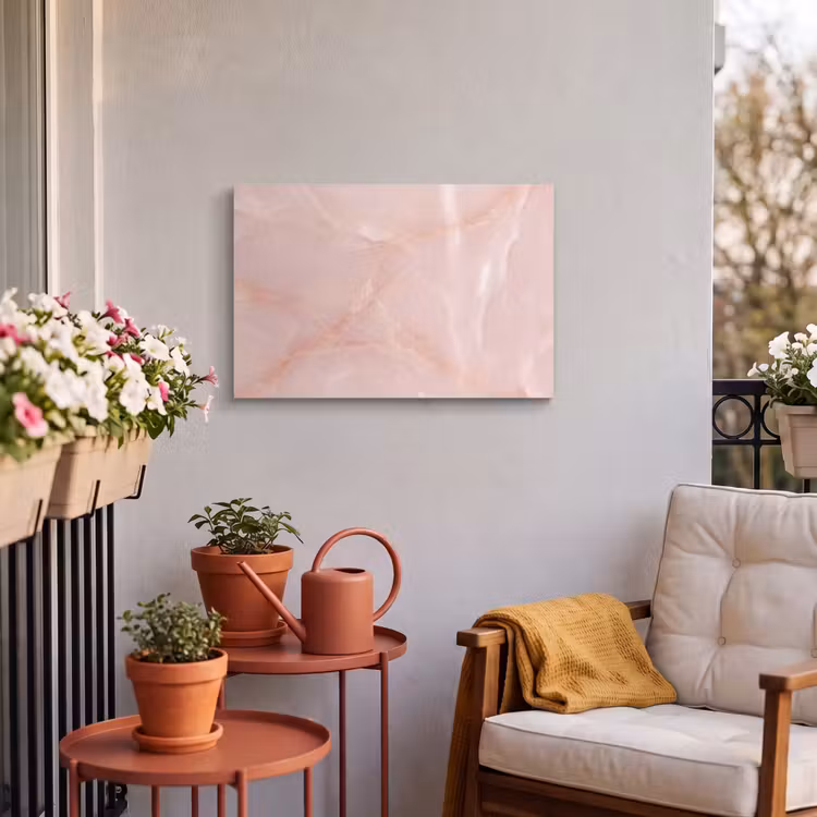 Buiten canvas - Textuur - Roze - Patroon — 3