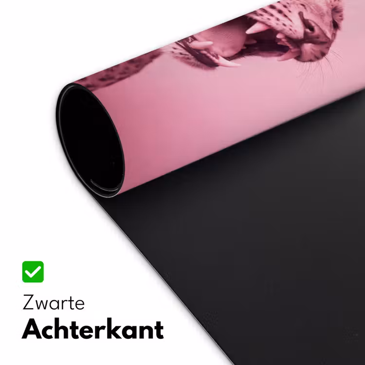 Bureau onderlegger - Roze kat - Modern — 5