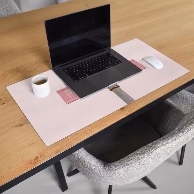 Bureau onderlegger - Roze straatnaambord - Stad — 3