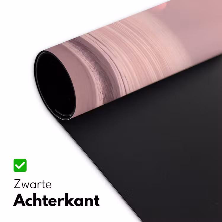 Bureau onderlegger - Roze zonsondergang - Strand — 5
