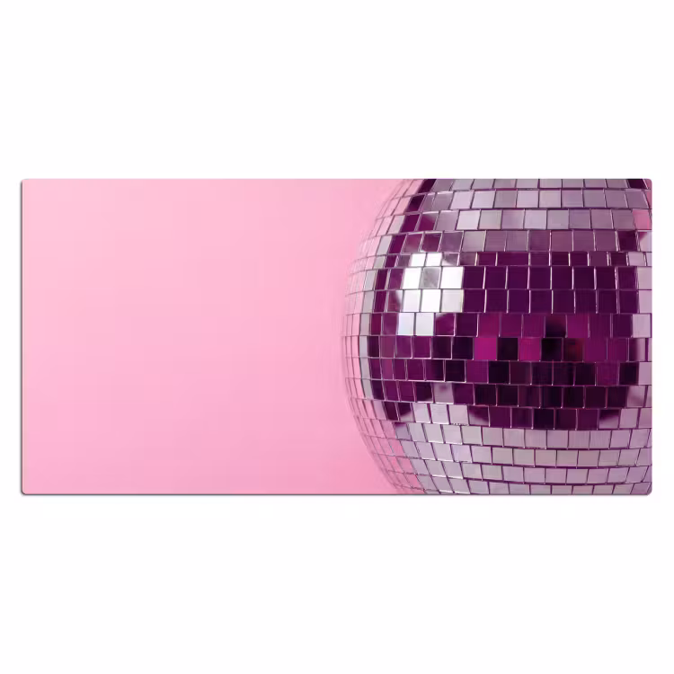 Bureau onderlegger - Spiegelbal - Zilver - Modern — 2