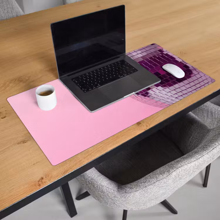 Bureau onderlegger - Spiegelbal - Zilver - Modern — 3