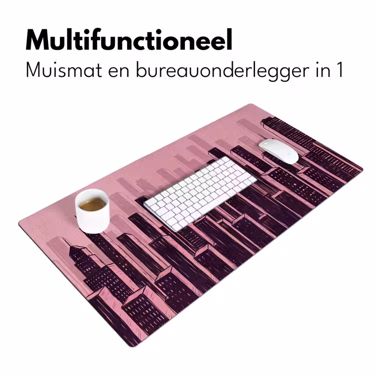 Bureau onderlegger - Stad - Abstract - Roze — 7