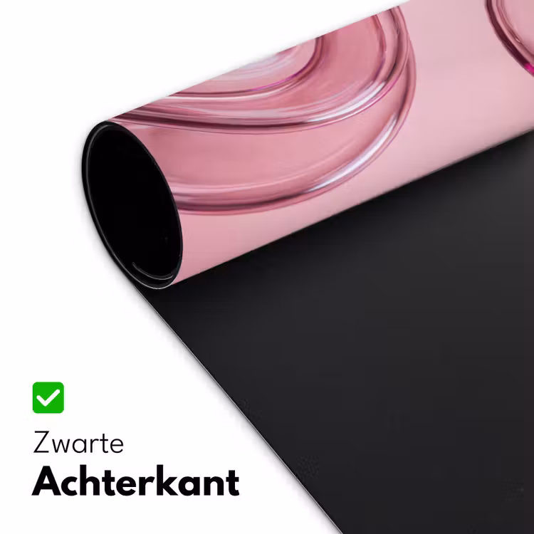 Bureau onderlegger - Vorm - Abstract - Roze — 5