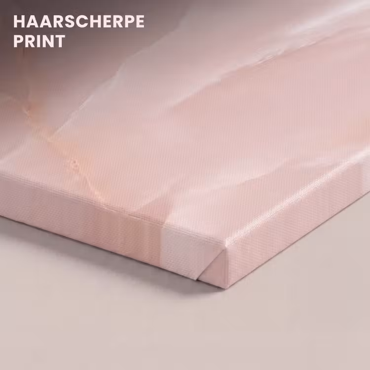 Canvas schilderij - Textuur - Roze - Patroon — 5