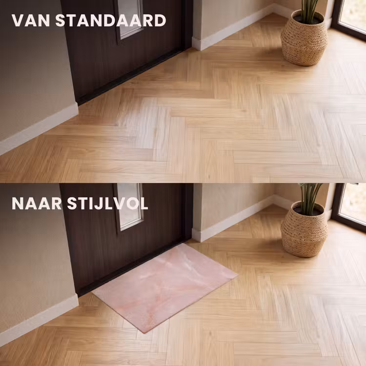 Deurmat - Textuur - Roze - Patroon — 3