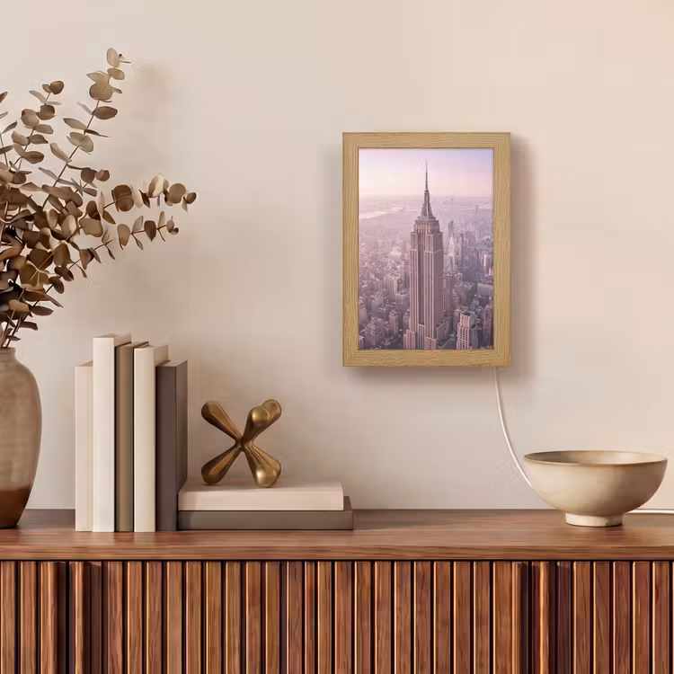 Gepersonaliseerde Lightbox - Stad - Gebouw - Roze — 4