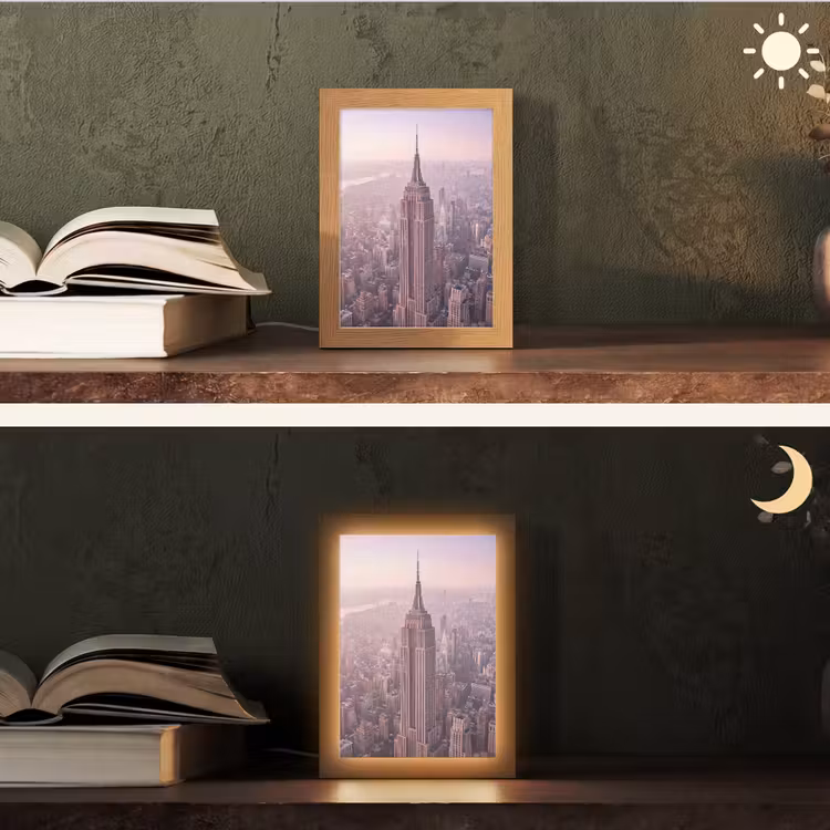 Gepersonaliseerde Lightbox - Stad - Gebouw - Roze — 5