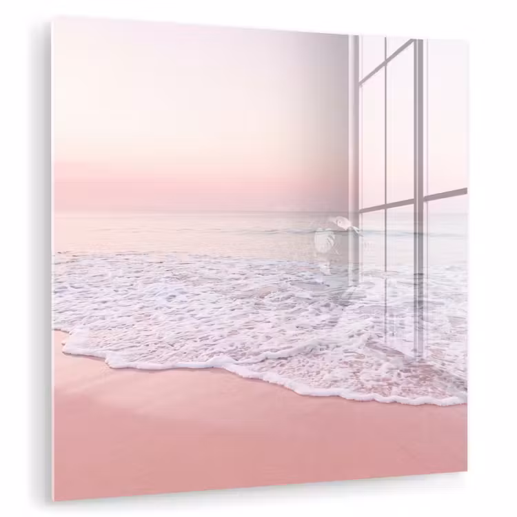 Glas schilderij - Water - Golven - Natuur — 1