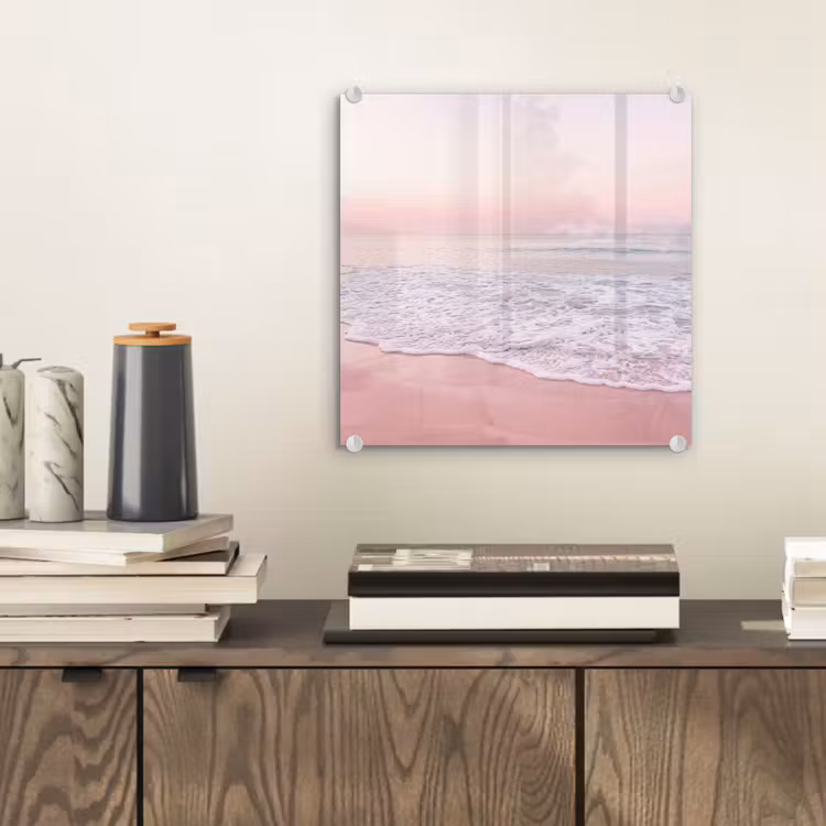 Glas schilderij - Water - Golven - Natuur — 2