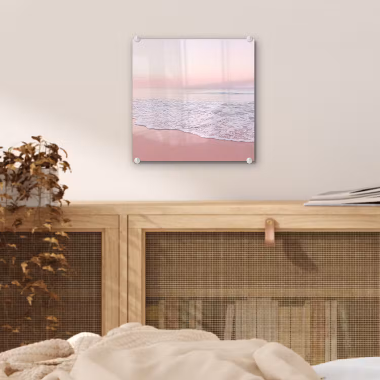 Glas schilderij - Water - Golven - Natuur — 5