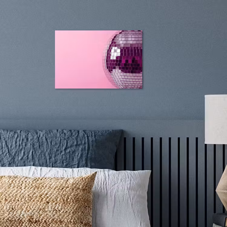 Poster - Spiegelbal - Zilver - Modern — 3