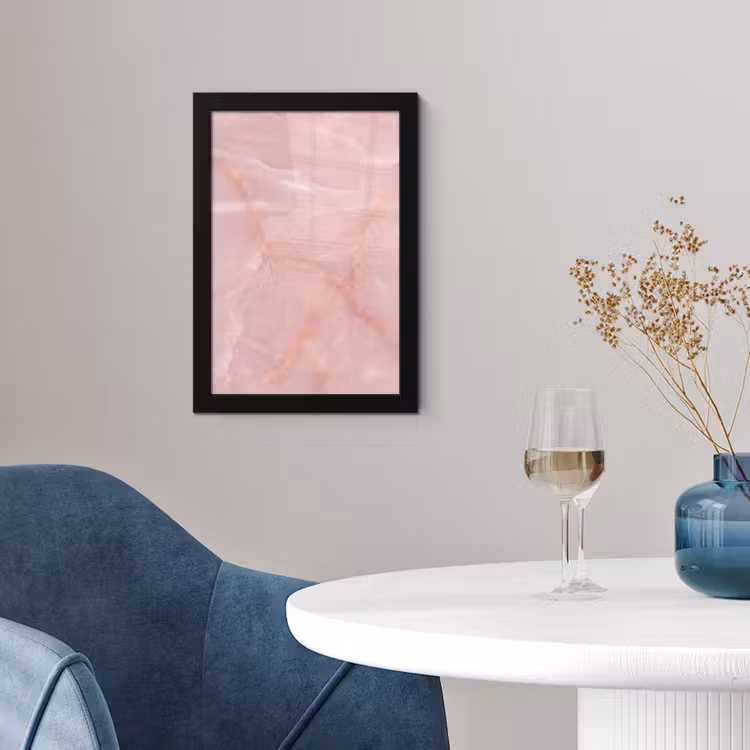 Poster met lijst - Textuur - Roze - Patroon — 4