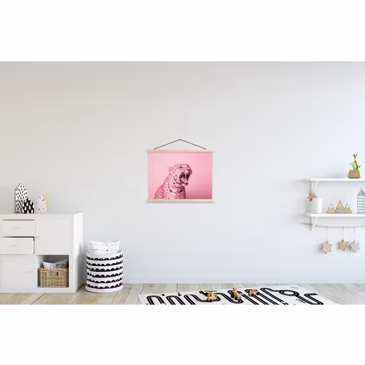 Schoolplaat - Roze kat - Modern — 3