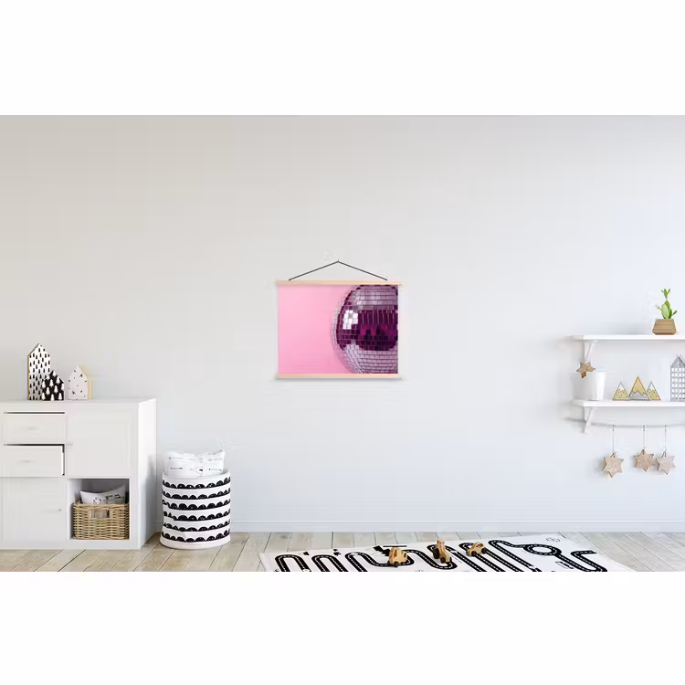 Schoolplaat - Spiegelbal - Zilver - Modern — 3