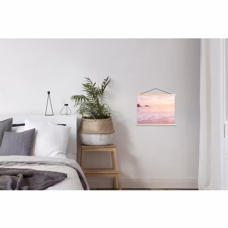 Schoolplaat - Strand - Zonsondergang - Roze — 2